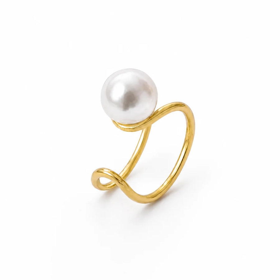 Sway Pearl – 18K PVD Coated | Éktaraa