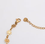 Daisy Chain Anklet - Gold - Ektaraa