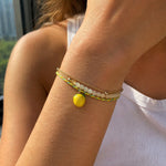 Sea Whisper – 18K PVD Coated | Éktaraa – demi-fine bracelet, 18K PVD gold, anti-tarnish | Éktaraa