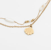 Shell Glow – 18K PVD Coated | Éktaraa - Ektaraa