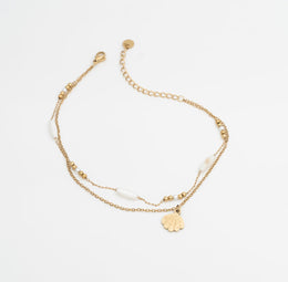 Shell Glow – 18K PVD Coated | Éktaraa - Ektaraa