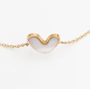 Éclat Heart – 18K PVD Coated | Éktaraa - Ektaraa