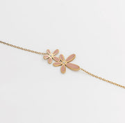 Twin Bloom – 18K PVD Coated | Éktaraa - Ektaraa