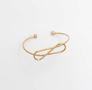 Eternal Loop – 18K PVD Coated | Éktaraa - Ektaraa