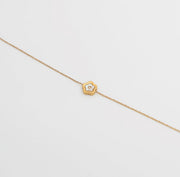 Flower Charm Bracelet – 18K PVD Coated | Éktaraa - Ektaraa