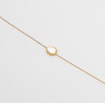 Pearl Charm Set - Anti-Tarnish 18K Gold Bracelet & Necklac – demi-fine jewellery, 18K PVD gold, waterproof | Éktaraa – view 2