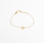Butterfly Charm Bracele – 18K PVD Coated | Éktaraa - Ektaraa