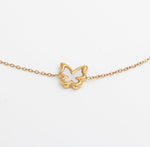 Butterfly Charm Bracele – 18K PVD Coated | Éktaraa - Ektaraa