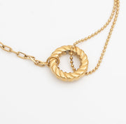 Aurora Loop Bracelet – 18K PVD Coated | Éktaraa - Ektaraa
