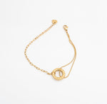 Aurora Loop Bracelet – 18K PVD Coated | Éktaraa - Ektaraa