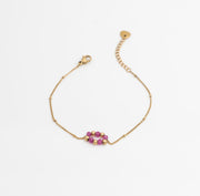 Petal Ring Bracelet – 18K PVD Coated | Éktaraa - Ektaraa