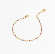 Petite Facet Bracelet – 18K PVD Coated | Éktaraa - Ektaraa