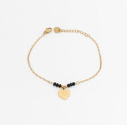 Heart Charm Bracelet | Éktaraa - Ektaraa