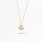 Moon Charm Chain | Éktaraa - Ektaraa