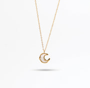 Moon Charm Chain | Éktaraa - Ektaraa