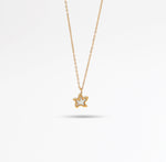 Star Charm Set - Anti-Tarnish 18K Gold Bracelet & Necklace – demi-fine jewellery, 18K PVD gold, waterproof | Éktaraa – view 2