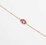Petal Ring Bracelet – 18K PVD Coated | Éktaraa - Ektaraa