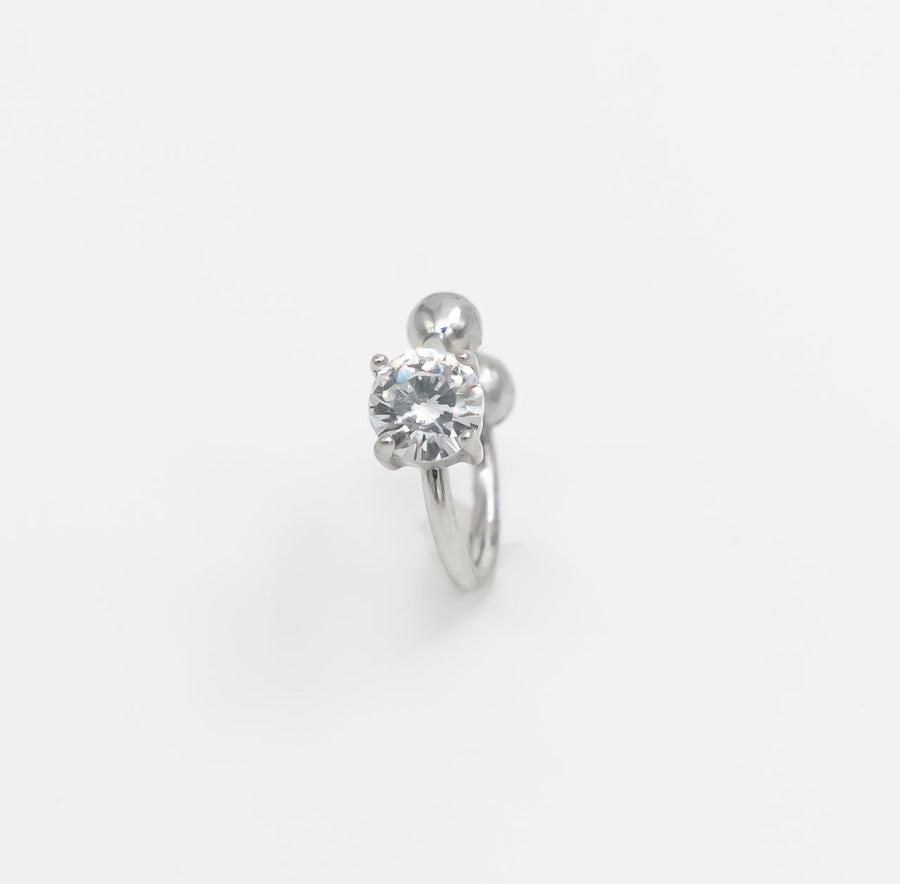 Nova Solitaire Cuff – 18K PVD Coated | Éktaraa - Ektaraa