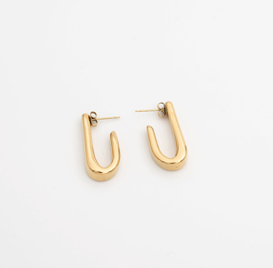 Curve Drop – 18K PVD Coated | Éktaraa - Ektaraa