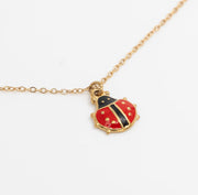 Scarlet Luck Pendant – 18K PVD Coated | Éktaraa - Ektaraa