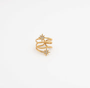 Star Spiral – 18K PVD Coated | Éktaraa - Ektaraa