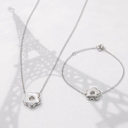 The Fleur Silver Set